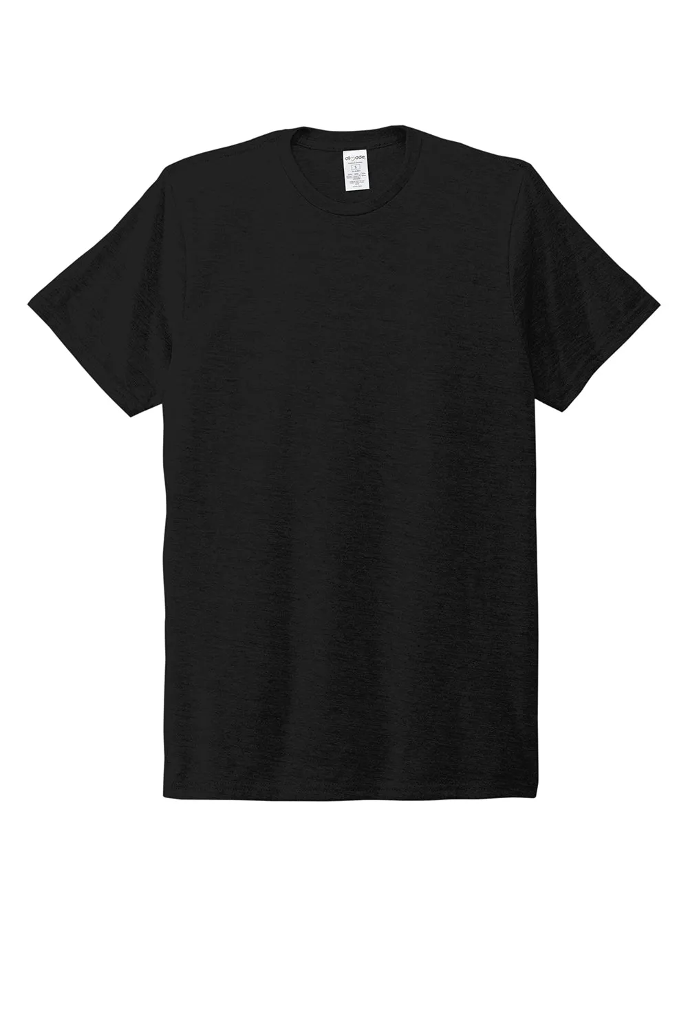 Allmade Herren Kurzarm T-Shirt mit Rundhalsausschnitt - Tiefschwarz