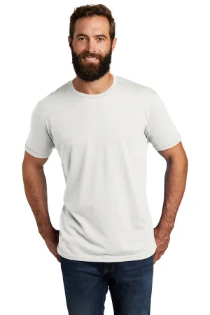 Allmade Herren Kurzarm T-Shirt mit Rundhalsausschnitt - Ziemlich Weiß