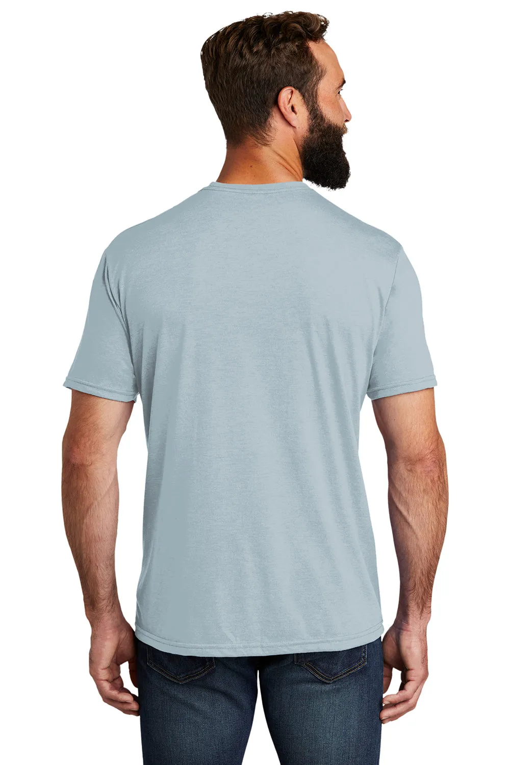 Allmade Herren Kurzarm T-Shirt mit Rundhalsausschnitt - Ich Mag Dich Blau