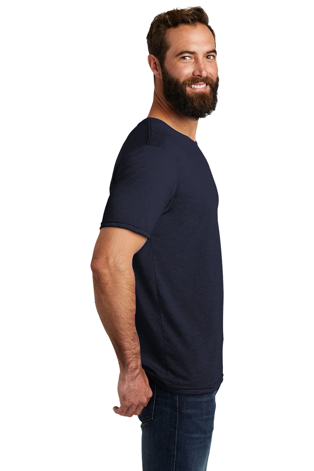 Allmade Herren Kurzarm T-Shirt mit Rundhalsausschnitt - Nachthimmel Marineblau