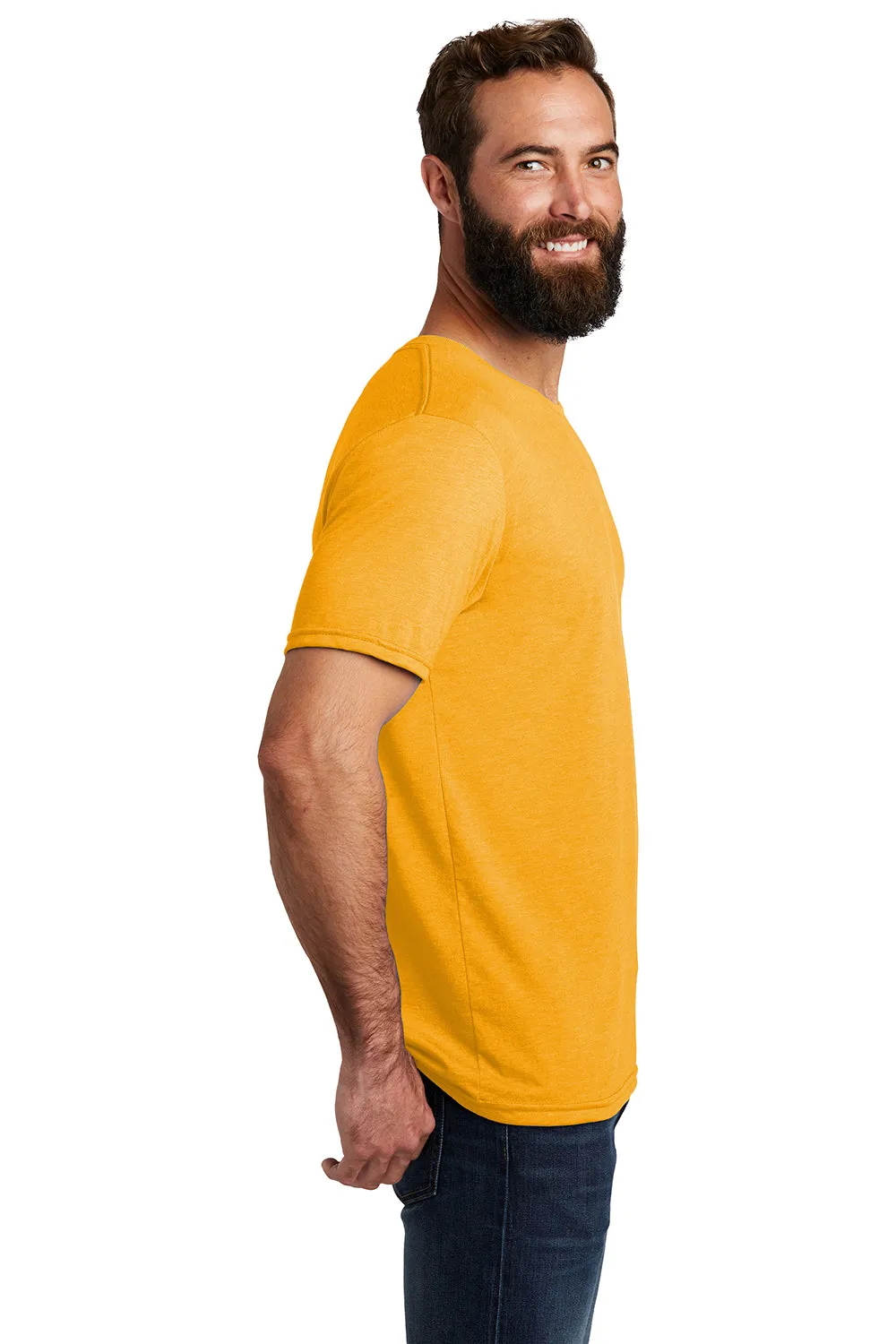 Allmade Herren Kurzarm T-Shirt mit Rundhalsausschnitt - Orange You Fancy
