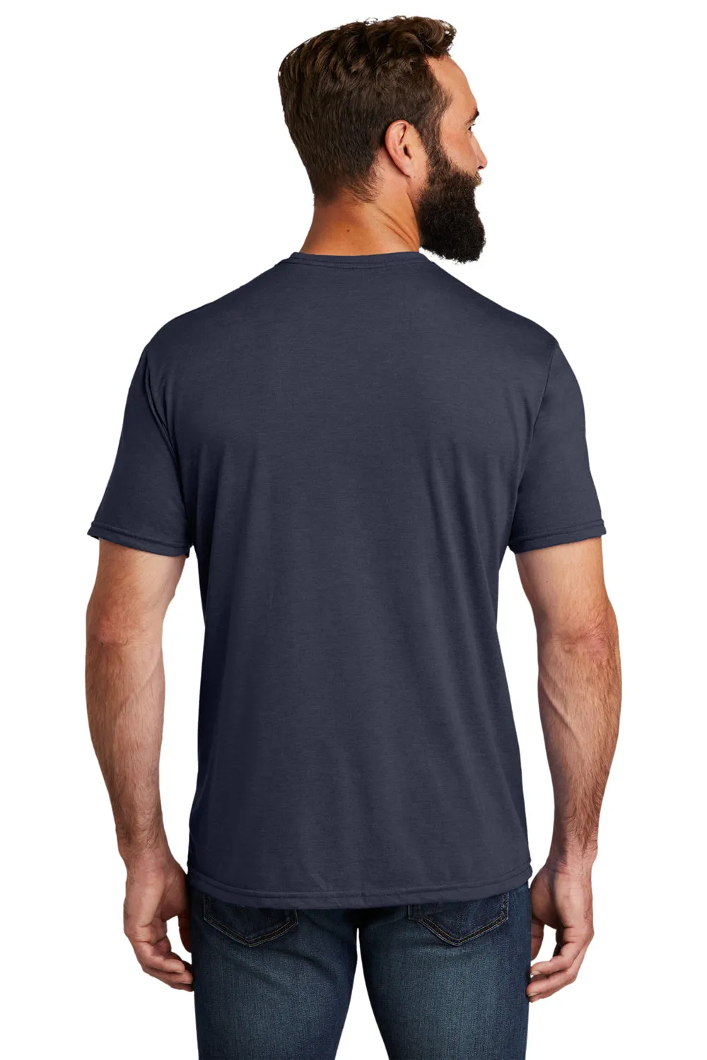 Allmade Herren Kurzarm T-Shirt mit Rundhalsausschnitt - Rebell Blau