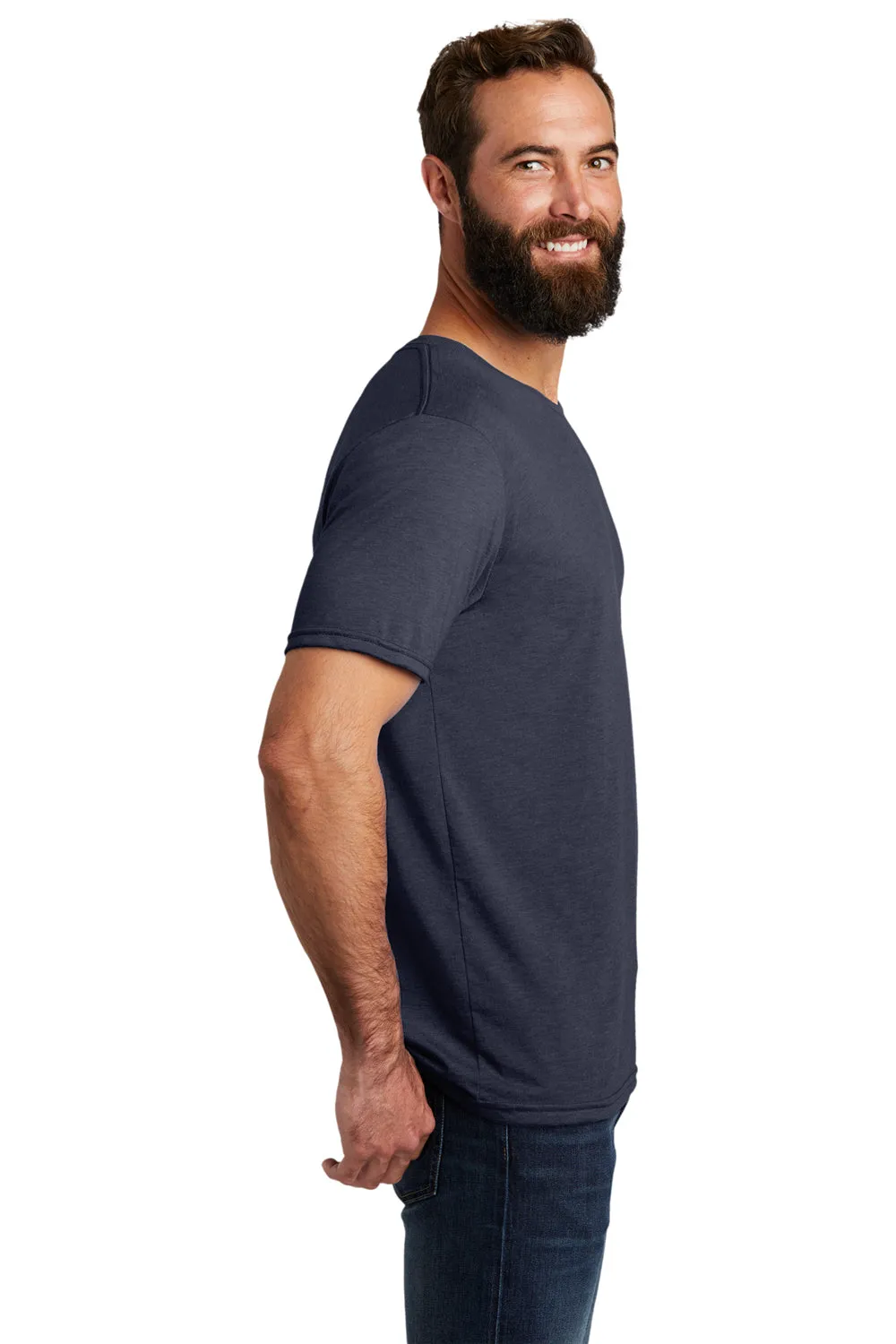 Allmade Herren Kurzarm T-Shirt mit Rundhalsausschnitt - Rebell Blau