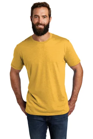 Allmade Herren Kurzarm T-Shirt mit Rundhalsausschnitt - Sonnenfänger Gold