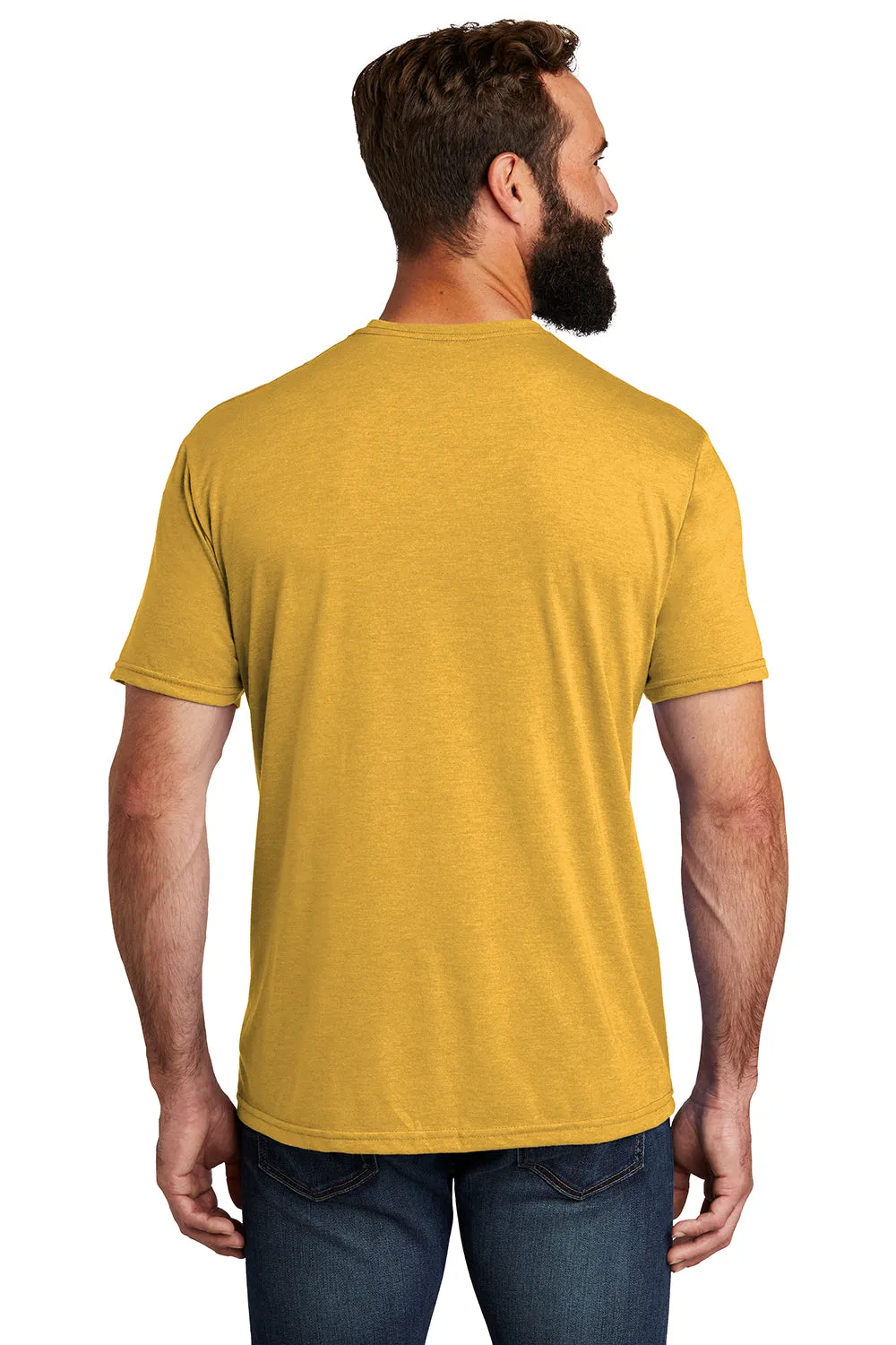 Allmade Herren Kurzarm T-Shirt mit Rundhalsausschnitt - Sonnenfänger Gold