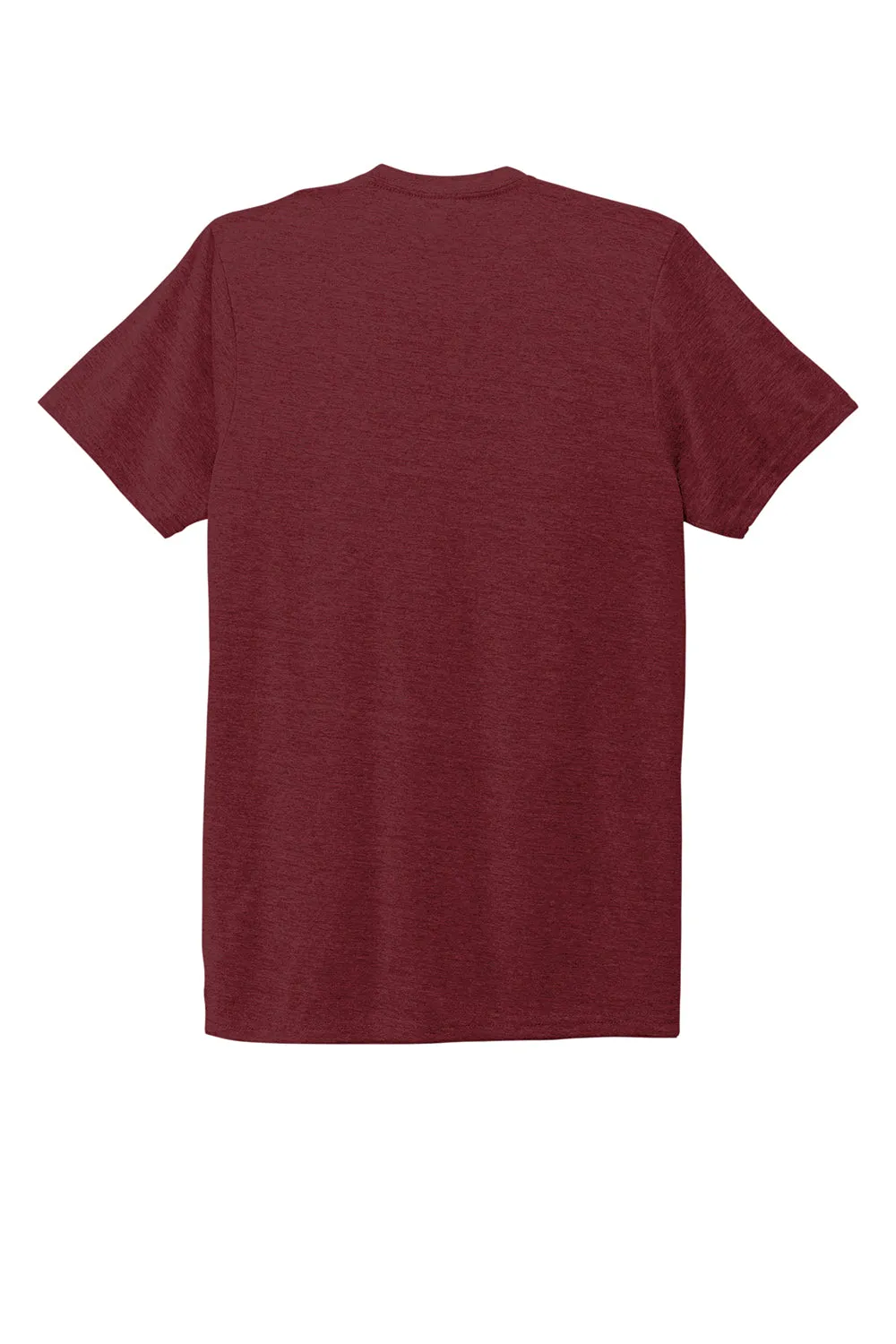 Allmade Herren Kurzarm T-Shirt mit Rundhalsausschnitt - Weinrot