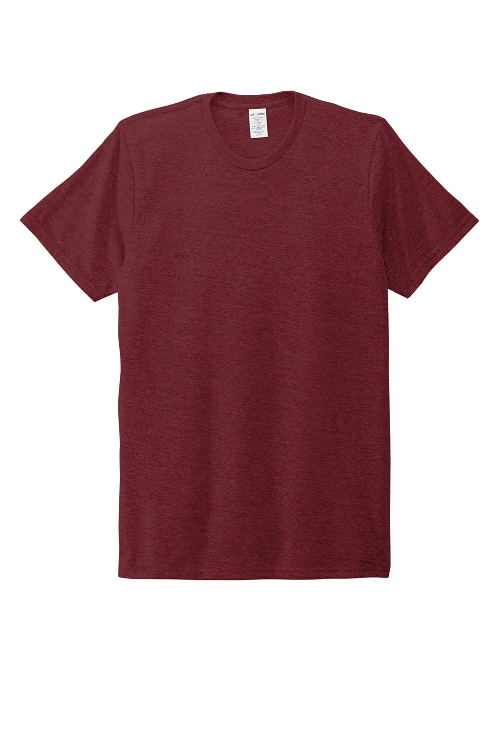 Allmade Herren Kurzarm T-Shirt mit Rundhalsausschnitt - Weinrot