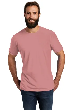 Allmade Herren Kurzarm T-Shirt mit Rundhalsausschnitt - Vintage Rosé Pink