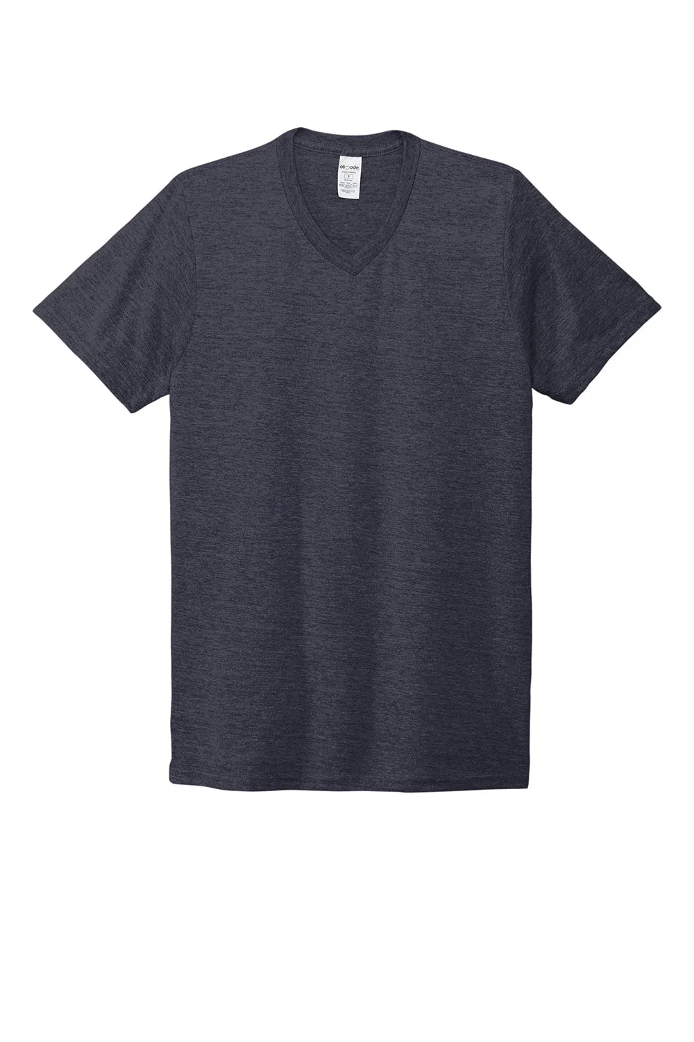 Allmade Herren V-Ausschlag Kurzarm T-Shirt - Rebell Blau