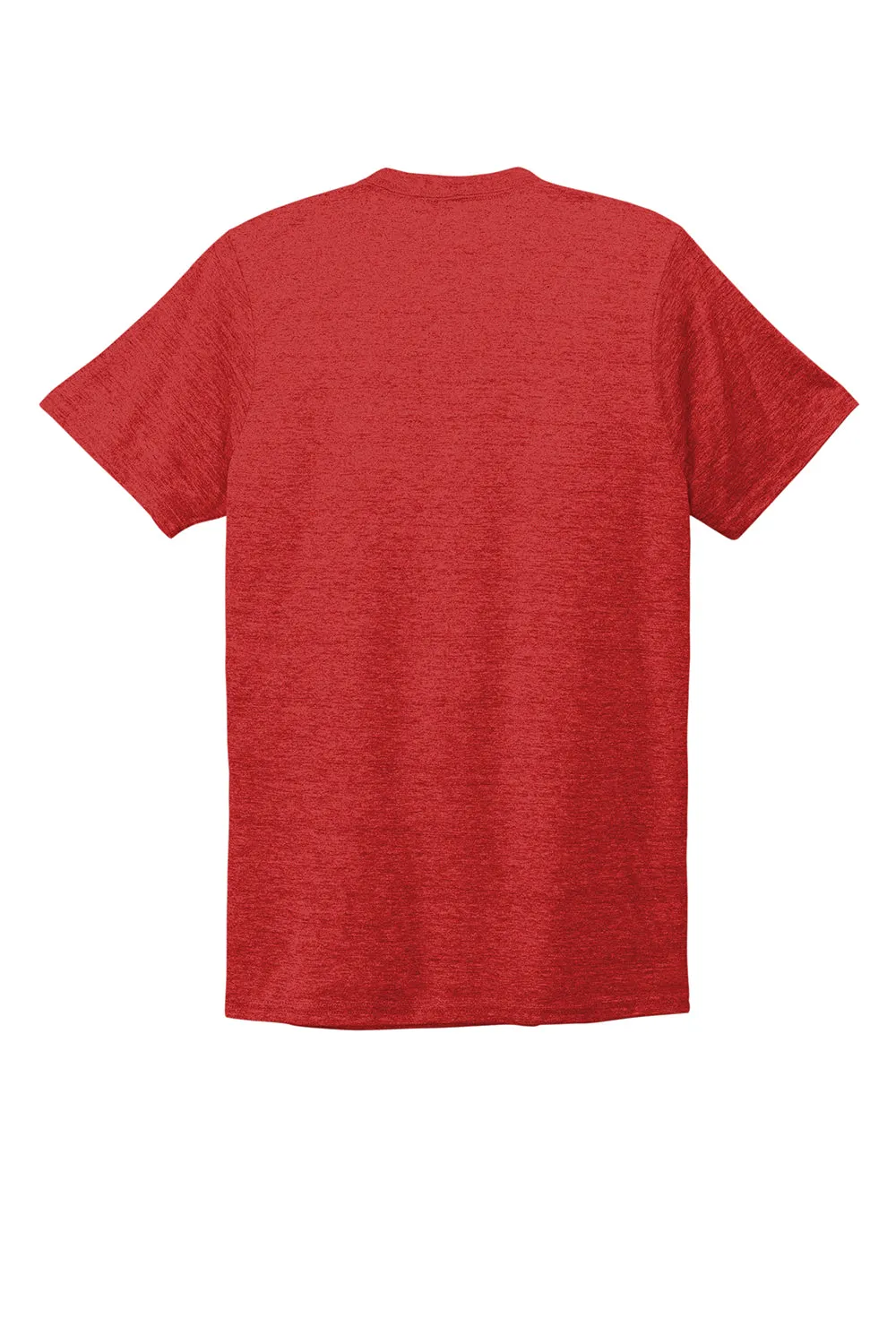 Allmade Herren V-Ausschlag Kurzarm T-Shirt - Aufsteigendes Rot