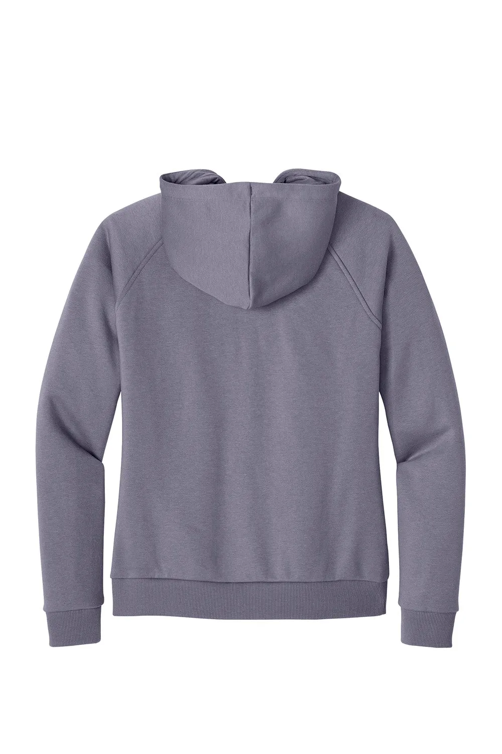 Allmade Damen CVC-Fleece Kapuzenpullover mit Reißverschluss und Taschen - Kosmisch Lila