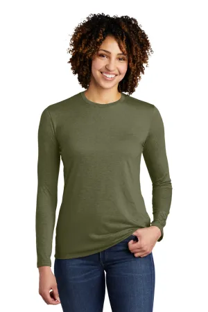 Allmade Damen Langarm Rundhals T-Shirt - Olive You Grün