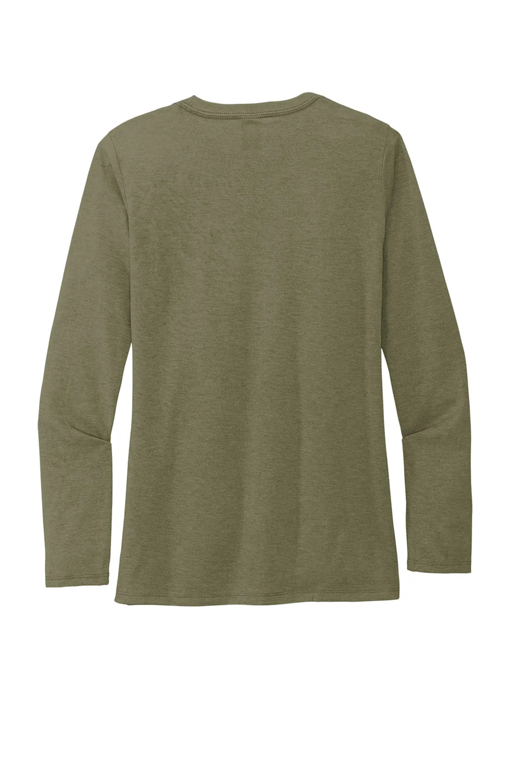 Allmade Damen Langarm Rundhals T-Shirt - Olive You Grün