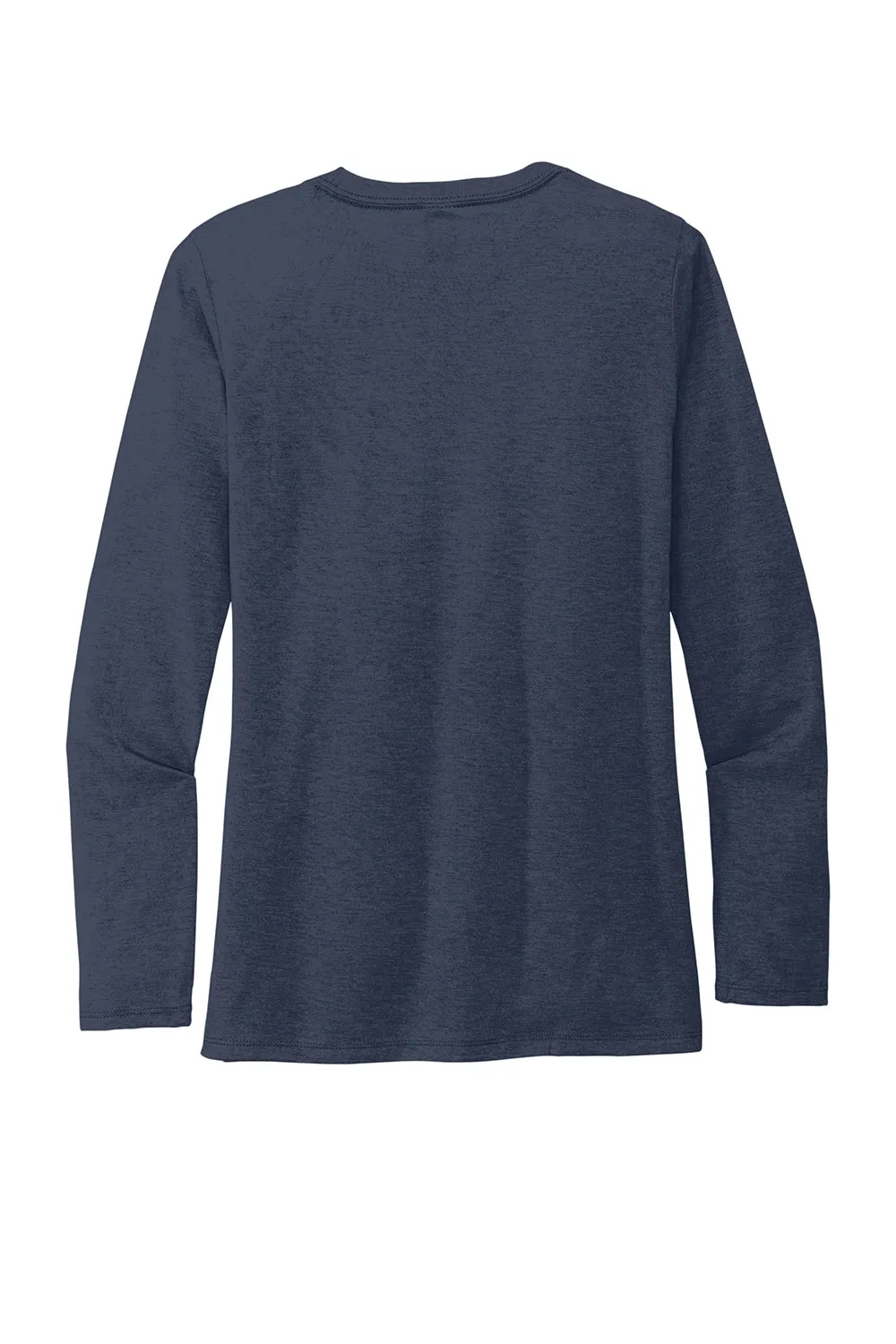 Allmade Damen Langarm Rundhals T-Shirt - Rebell Blau