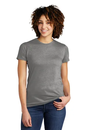 Allmade Damen Kurzarm Rundhals T-Shirt - Aluminiumgrau