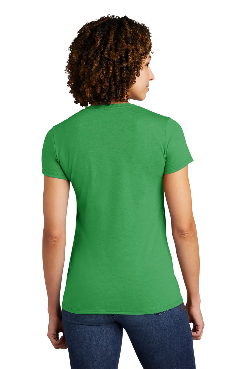 Allmade Damen Kurzarm Rundhals T-Shirt - Umweltfreundliches Grün