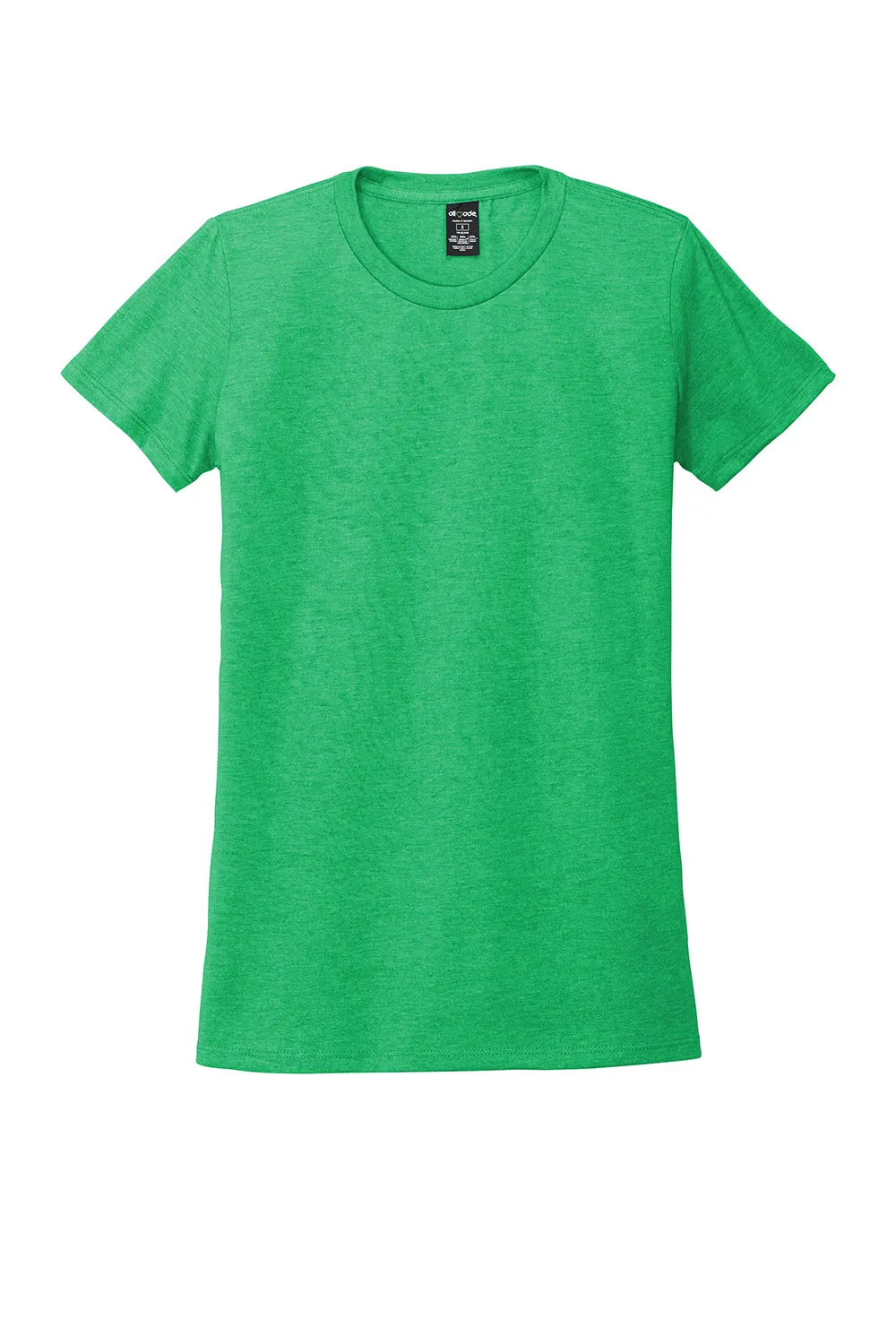 Allmade Damen Kurzarm Rundhals T-Shirt - Umweltfreundliches Grün