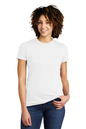 Allmade Damen Kurzarm Rundhals T-Shirt - Ziemlich Weiß