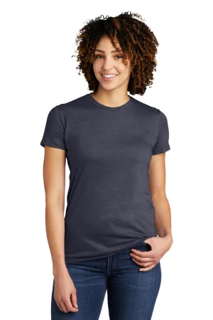 Allmade Damen Kurzarm Rundhals T-Shirt - Rebell Blau