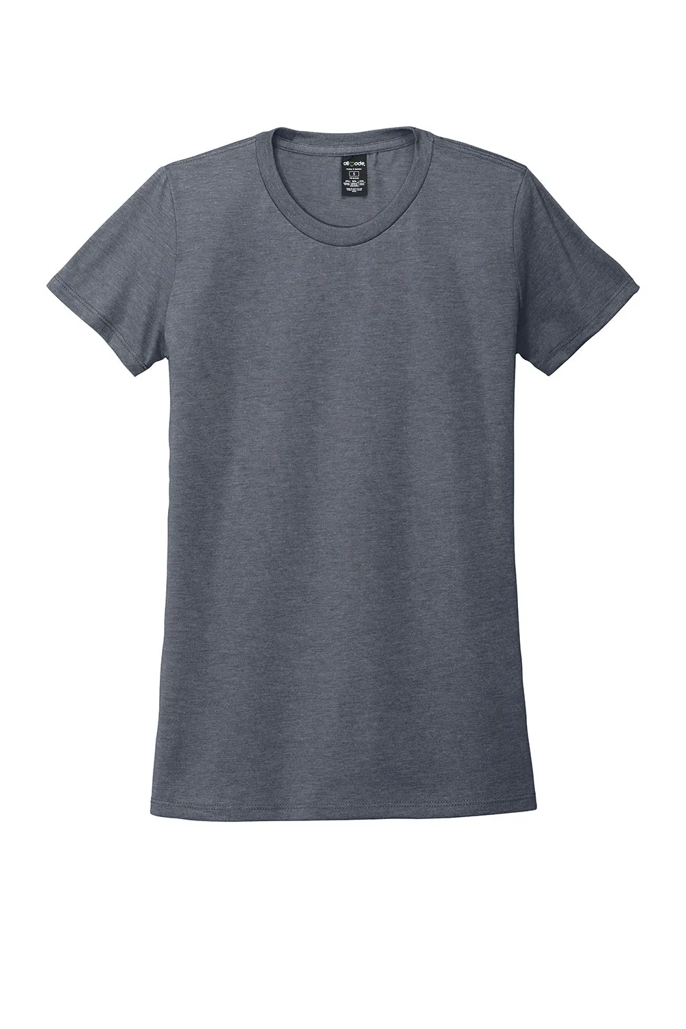 Allmade Damen Kurzarm Rundhals T-Shirt - Rebell Blau