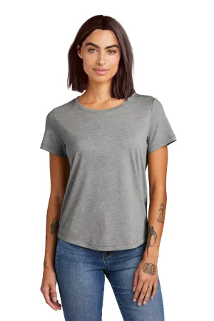 Allmade Damen T-Shirt mit Rundhalsausschnitt und kurzen Ärmeln - Aluminiumgrau