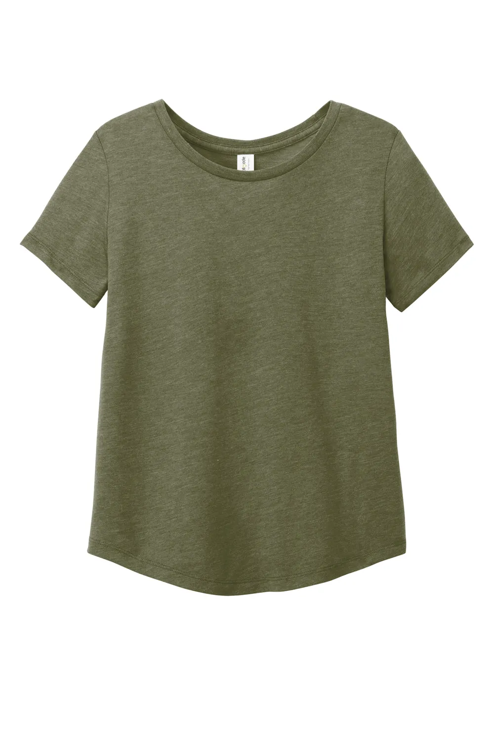 Allmade Damen Kurzarm T-Shirt mit Rundhalsausschnitt - Olive You Grün