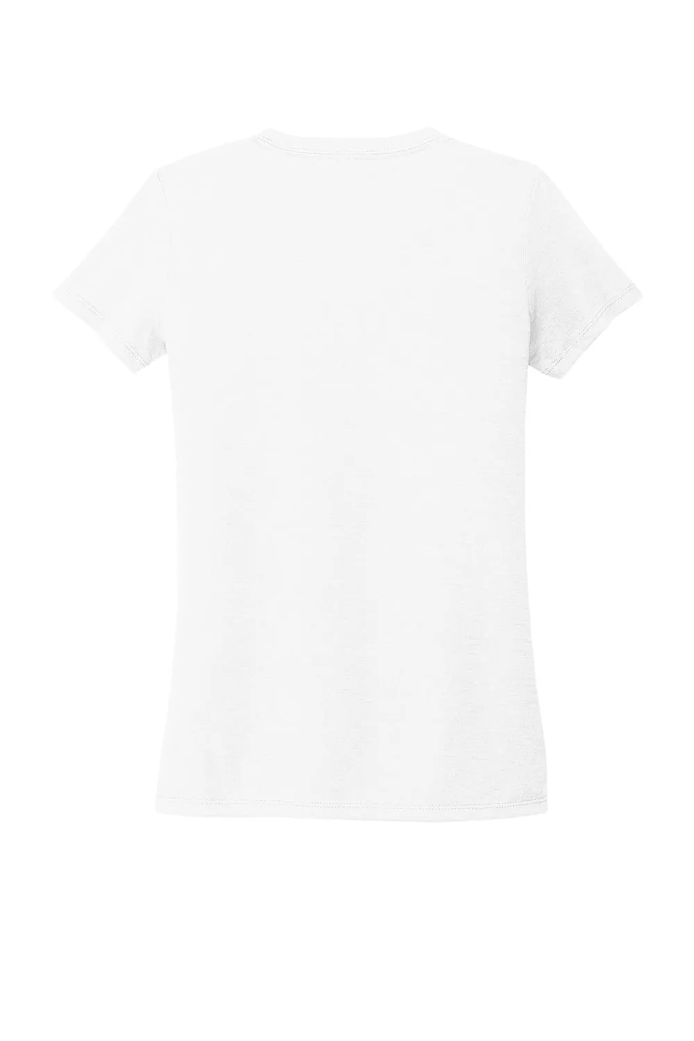 Allmade Damen V-Ausschlag Kurzarm T-Shirt - Strahlendes Weiß