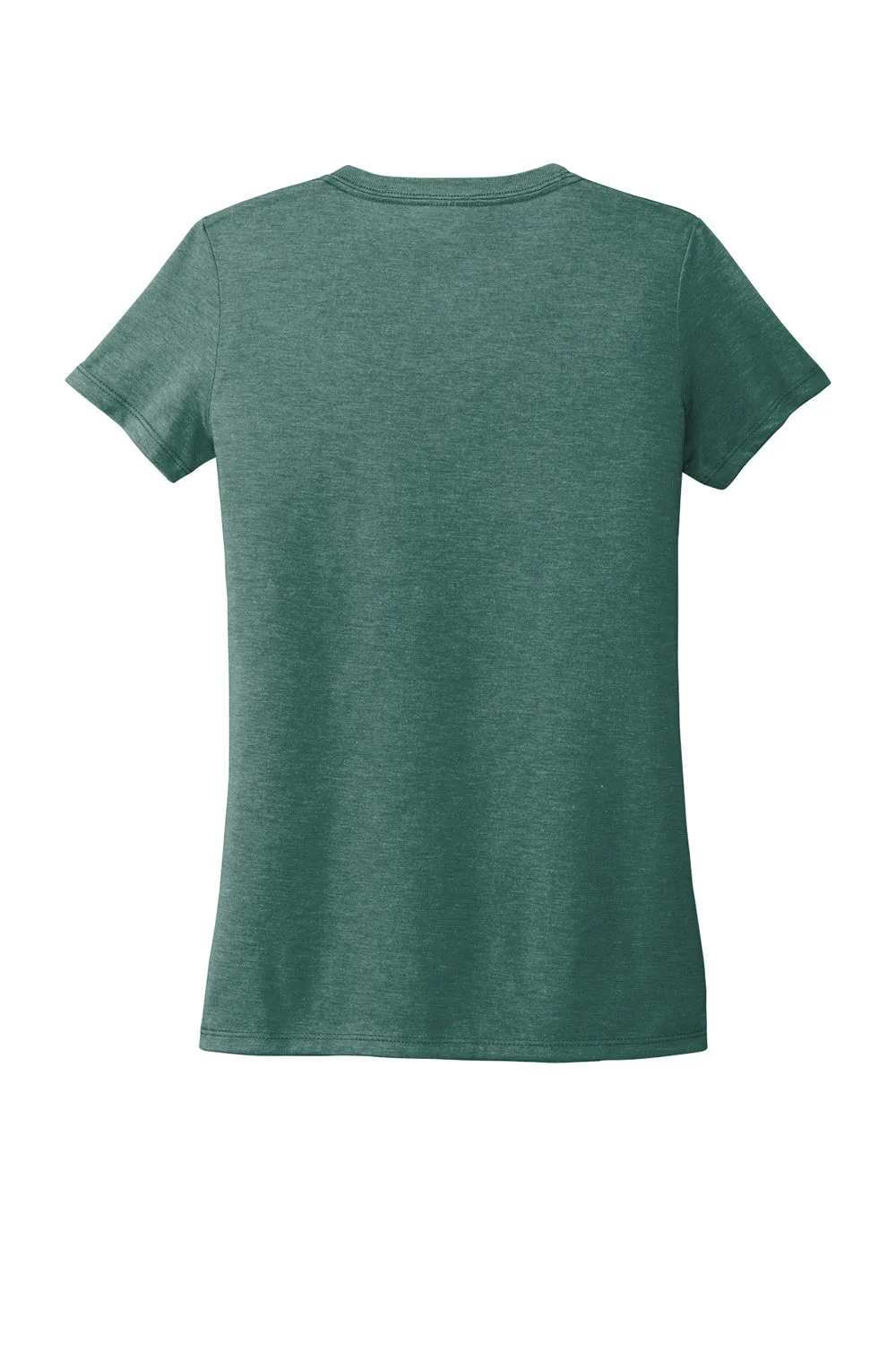 Allmade Damen V-Ausschlag Kurzarm T-Shirt - Tiefseegrün