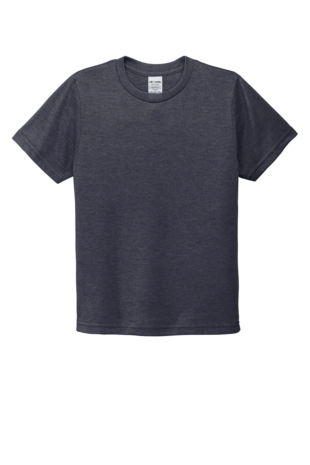 Allmade Jugend Kurzarm Rundhals T-Shirt - Rebell Blau