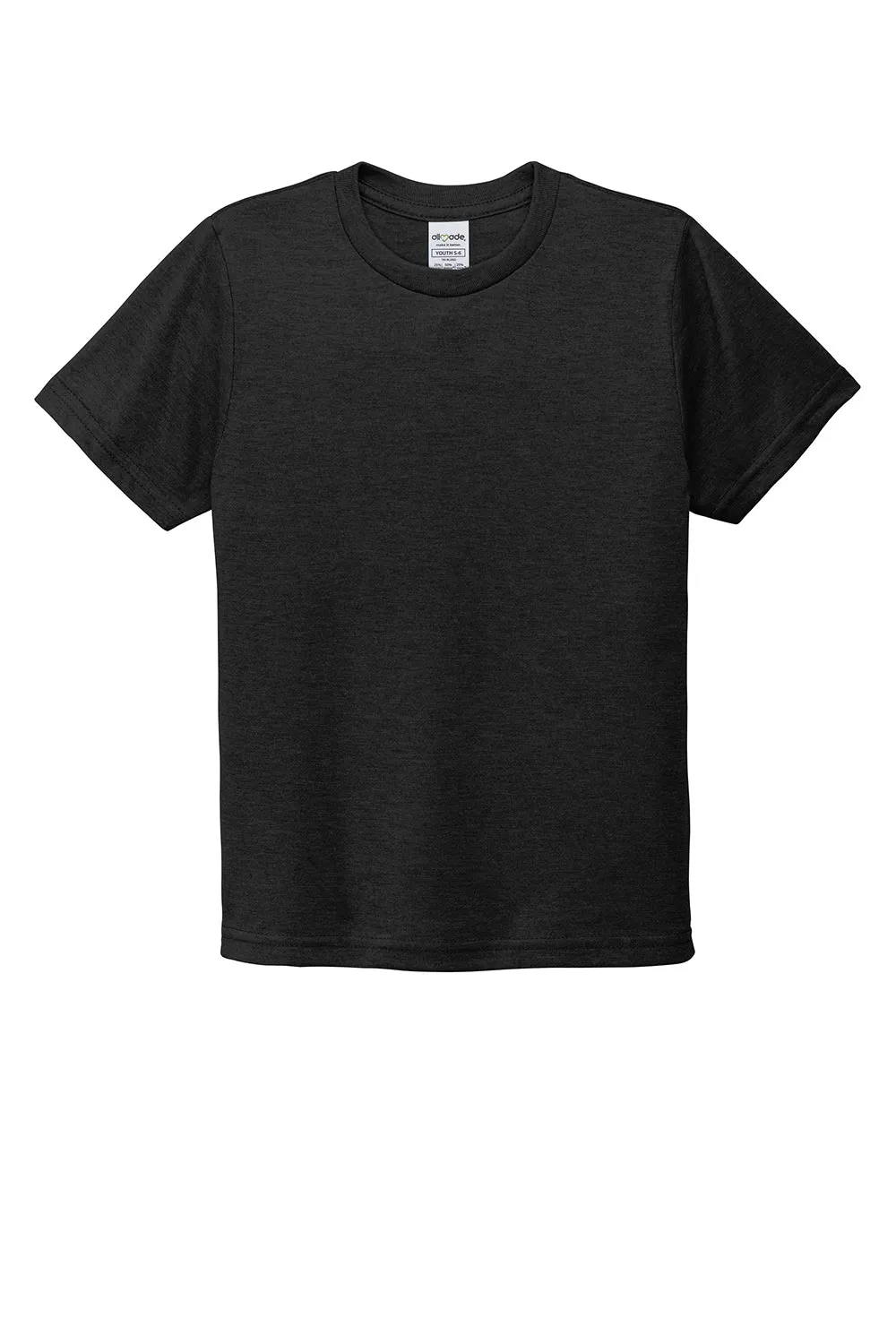 Allmade Jugend Kurzarm Rundhals T-Shirt - Weltraumschwarz