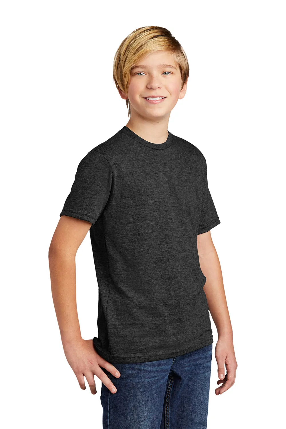 Allmade Jugend Kurzarm Rundhals T-Shirt - Weltraumschwarz