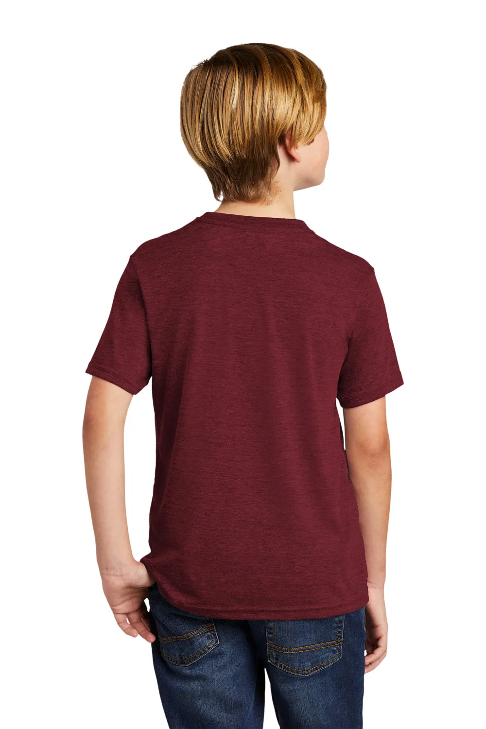 Allmade Jugend Kurzarm Rundhals T-Shirt - Weinrot
