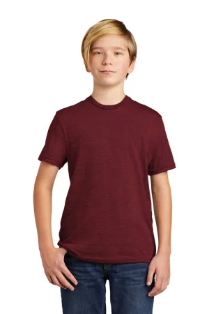 Allmade Jugend Kurzarm Rundhals T-Shirt - Weinrot