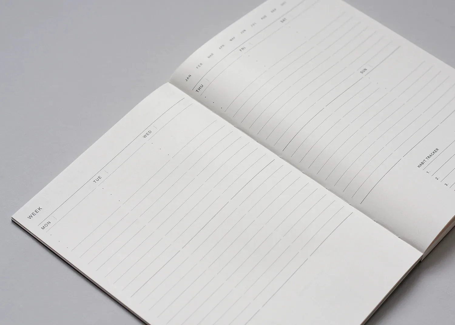 3 In 1 Planner A5 - Tiramisu Pink - Monthly/Weekly/To Do Note maxi modern