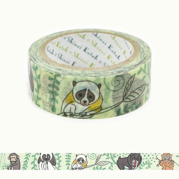 Forest Meeting Washi Tape durable