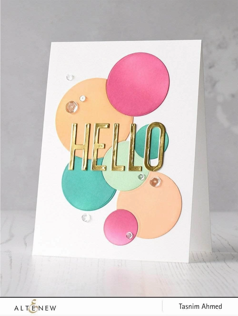 bulk Halftone Circles Nesting Die Set