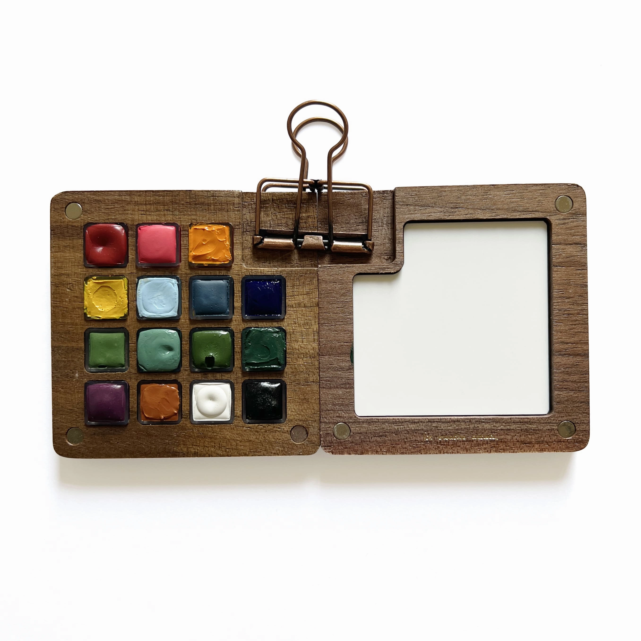 mini Mini Assorted Candies: Handmade Watercolor Paints Set Of 15 Of 0.5 Ml In A Mini Travel Case