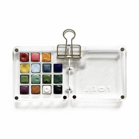small Mini Assorted Candies: Handmade Watercolor Paints Set Of 15 Of 0.5 Ml In A Mini Travel Case