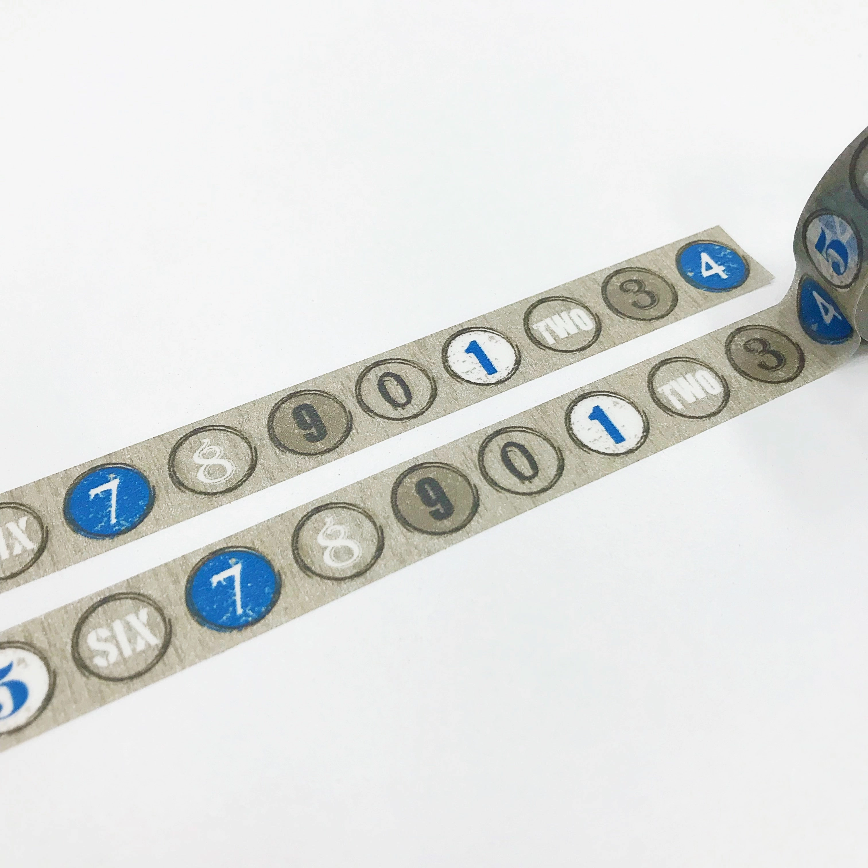 Numbers Washi Tape cotton musthave