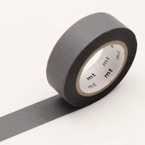 Solid Matte Gray Mt Washi Tape antislip