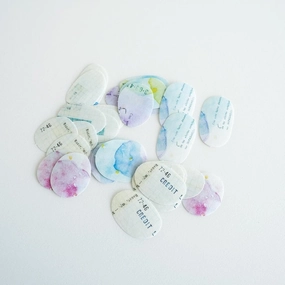 locking Yohaku Flake Stickers - Nuance