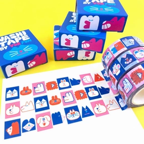 Yuk Fun Okay Washi Tape vintage