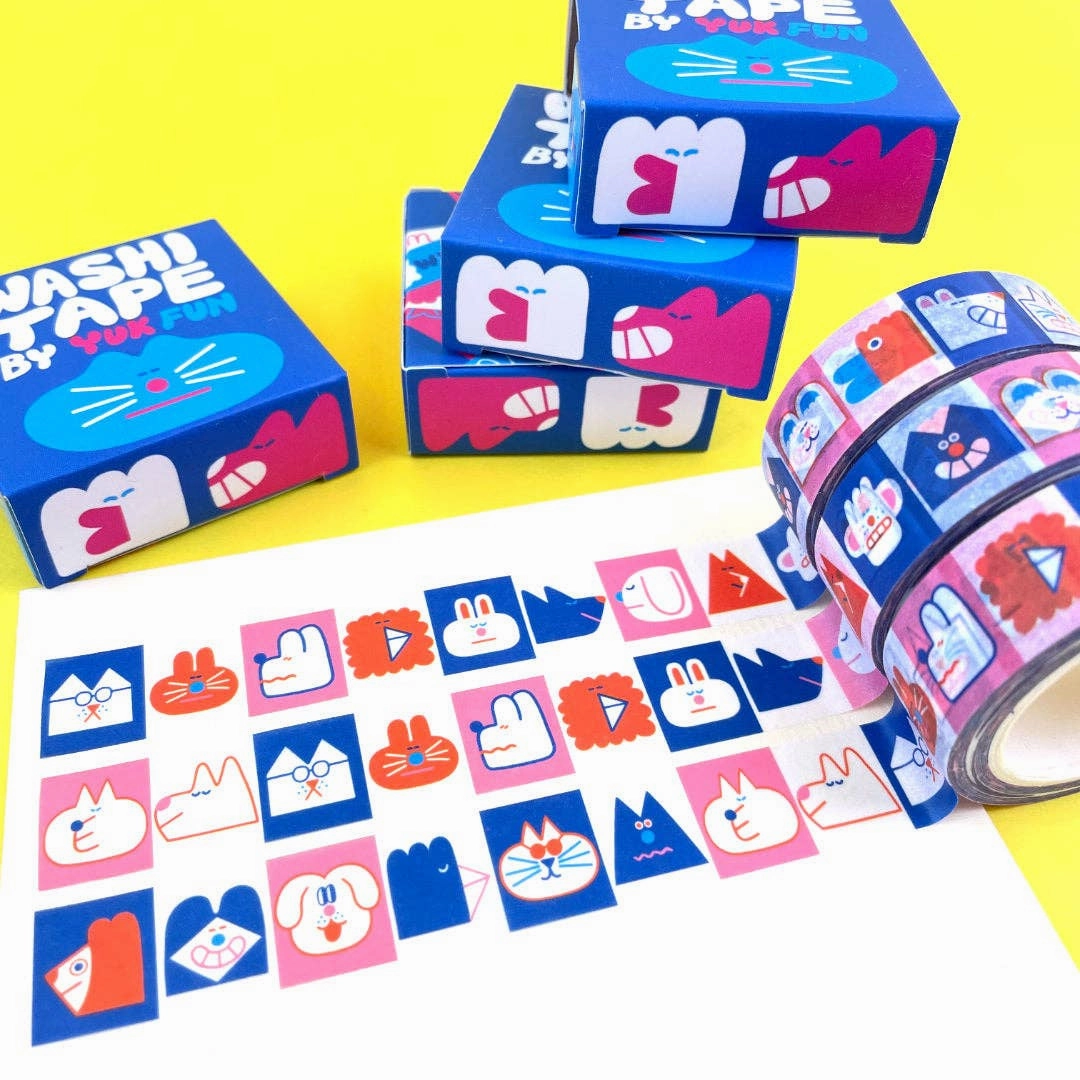 Yuk Fun Okay Washi Tape vintage