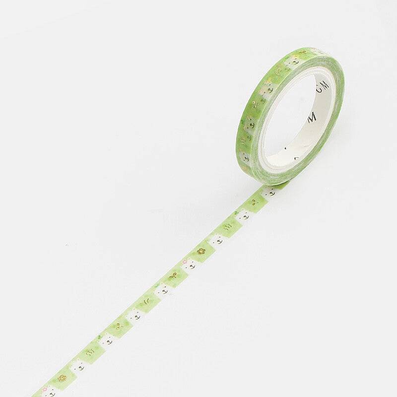 Alpaca Slim Washi Tape Bgm classic short