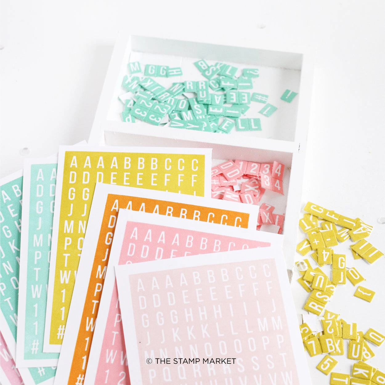 finest Alpha Cuts Mini Bold Stamp
