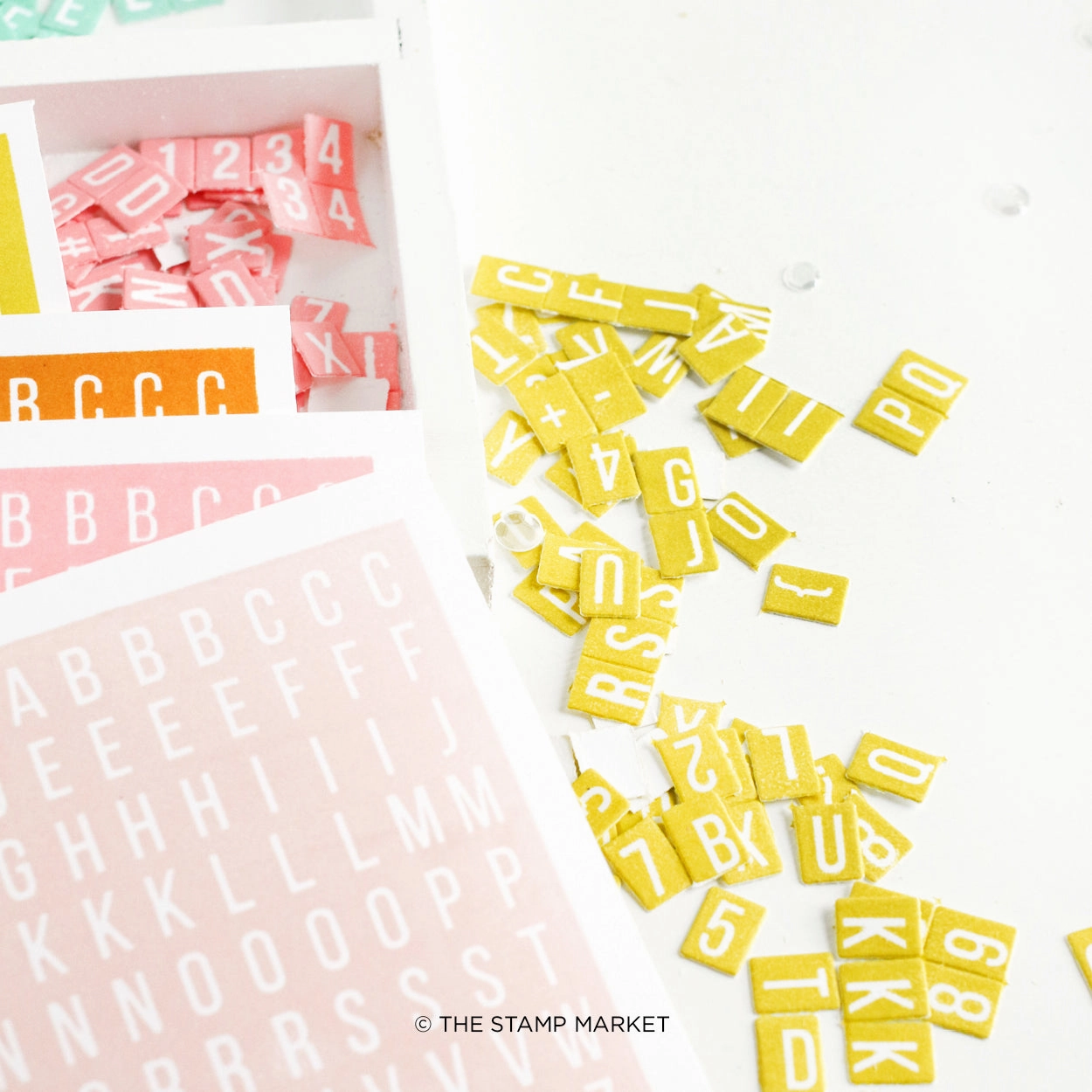 Alpha Cuts Mini Bold Stamp adjustable