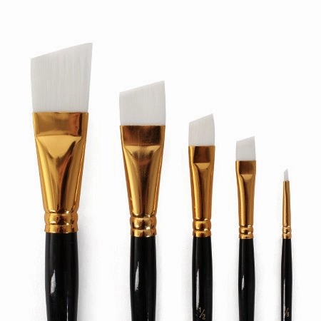 Angular Synthetic Bristles Paintbrush trendy