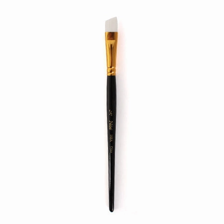 Angular Synthetic Bristles Paintbrush vivid
