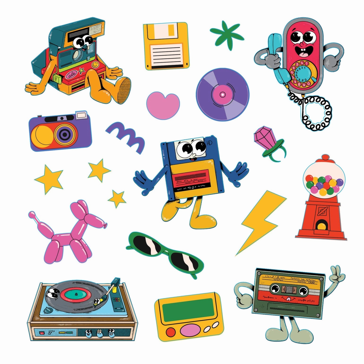 square Another Really Great Sticker Book
