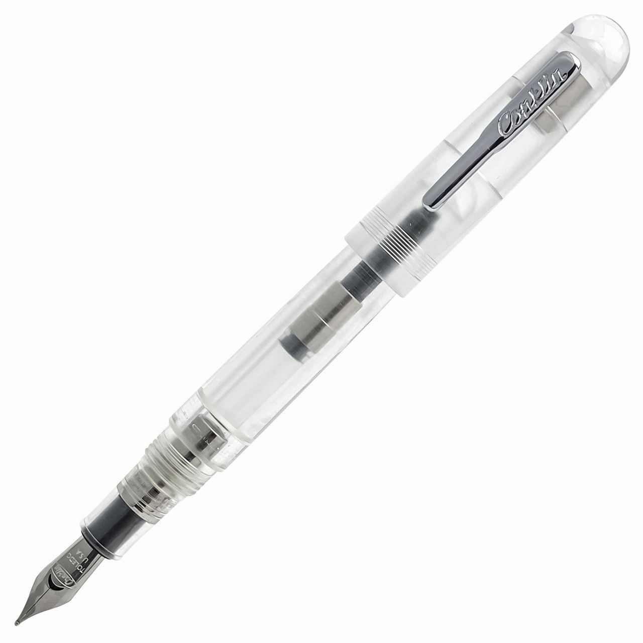 Conklin Mark Twain Crescent Filler Demo Eyedropper Fountain Pen muted wrapped